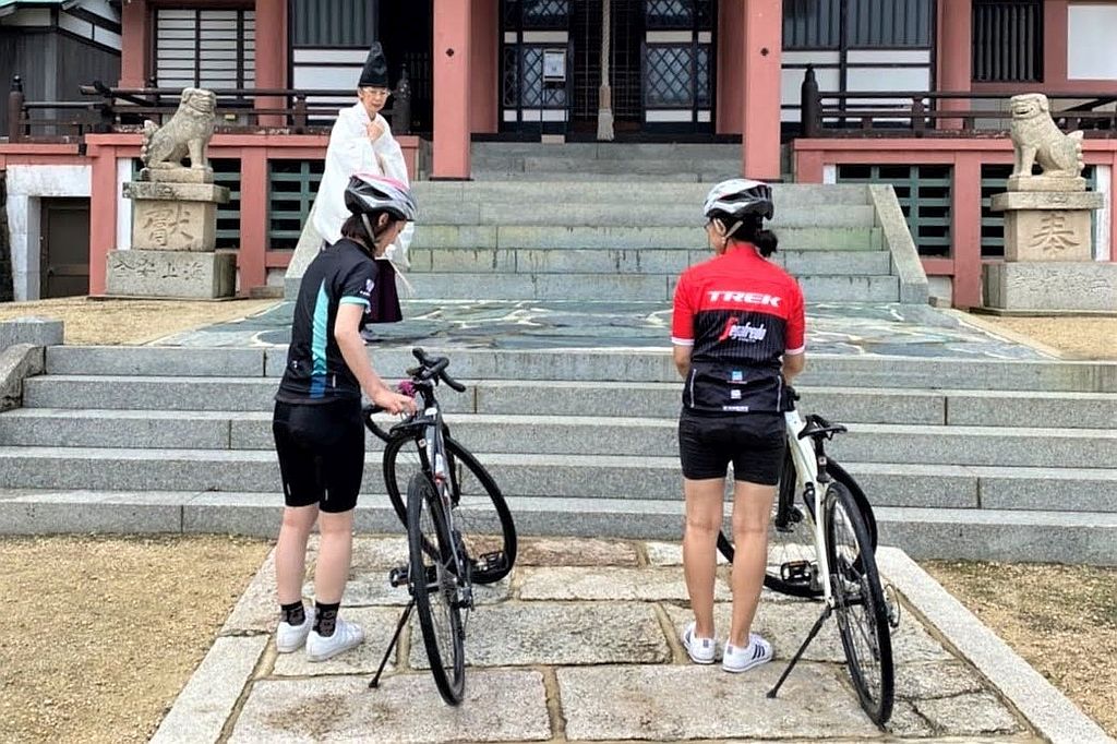 自転車のお祓い